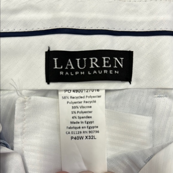 Ralph Lauren Light Blue Men's Slacks - Picture 2 of 8